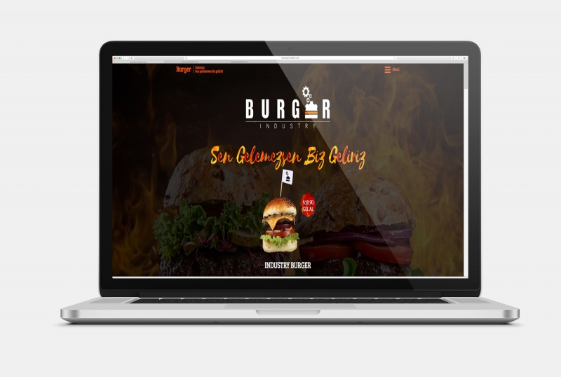 Burger Industry Web Sitesi